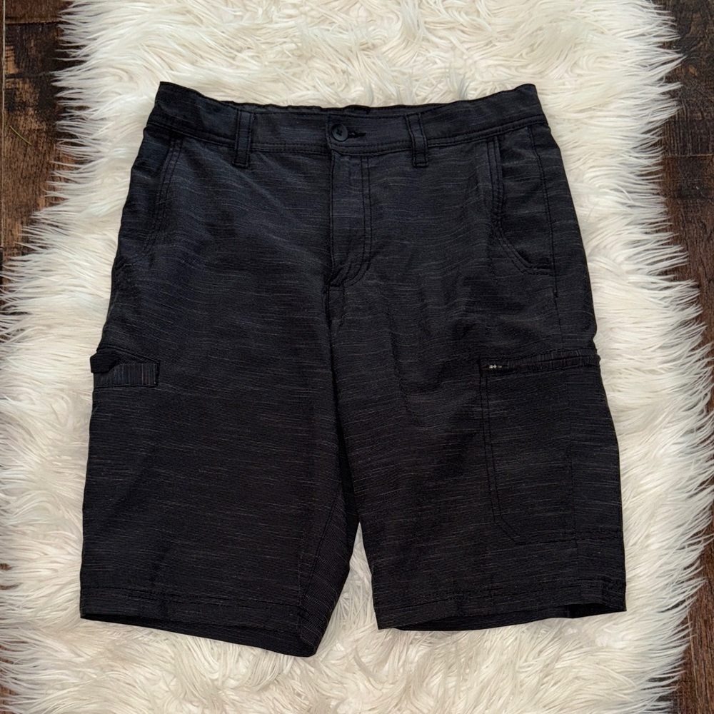 Urban Pipeline Black Cargo Shorts